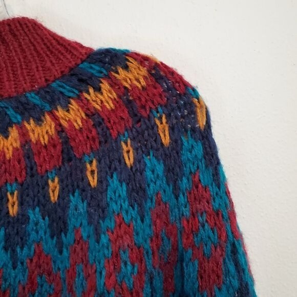 Vintage IVY handknit chunky knit oversized sweater - Picture 6 of 8